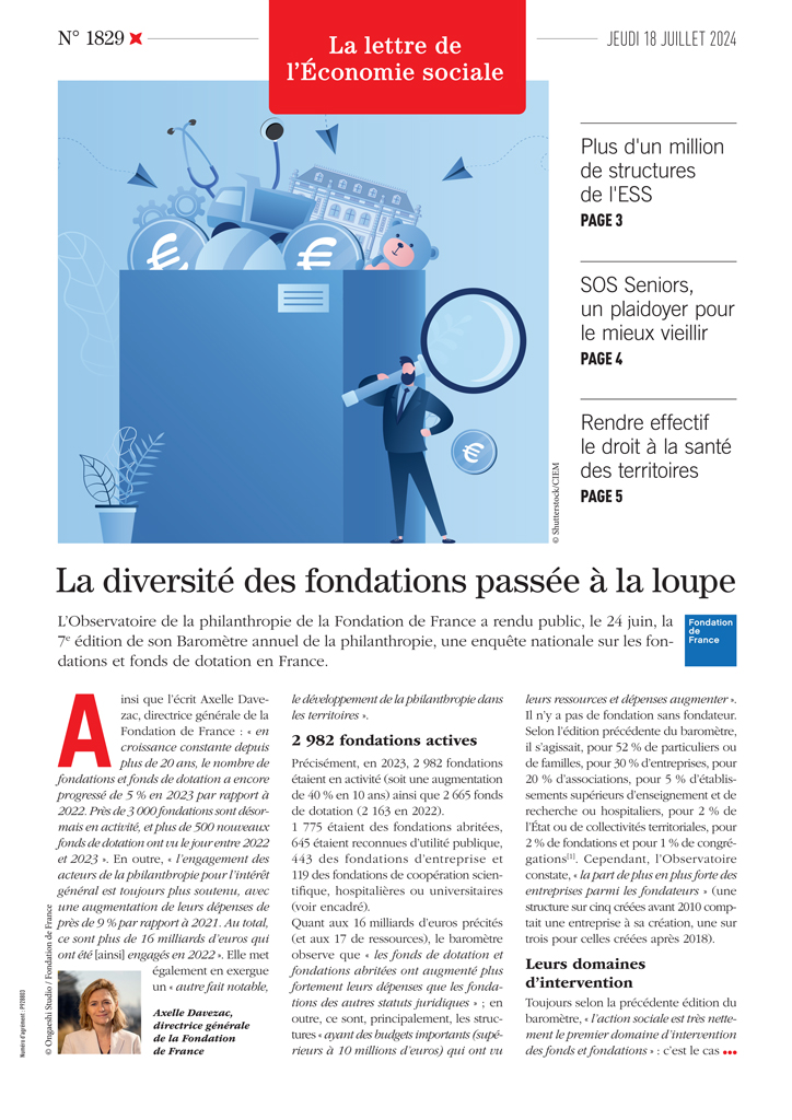 La diversité des fondations passée à la loupe