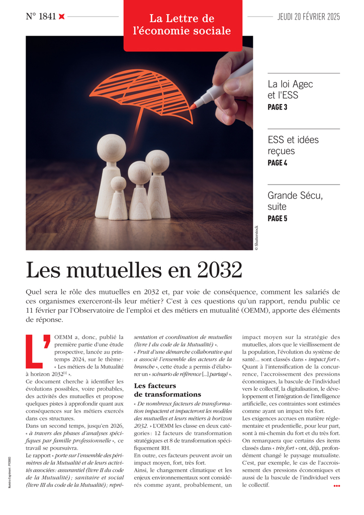 Les mutuelles en 2032